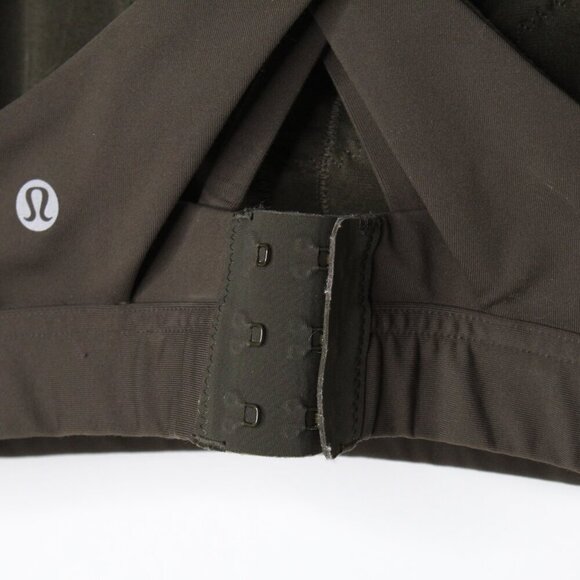 Lululemon Dark Olive Sports Bra - Picture 7 of 9